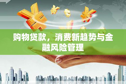 佳县购物贷款，消费新趋势与金融风险管理