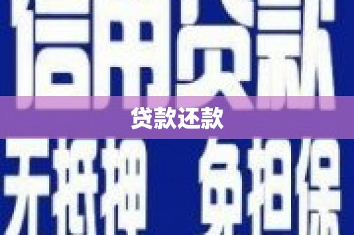 温岭贷款还款