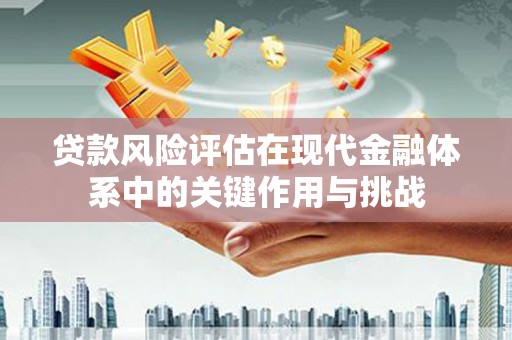 王益贷款风险评估在现代金融体系中的关键作用与挑战