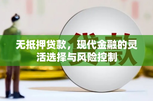 开化无抵押贷款，现代金融的灵活选择与风险控制