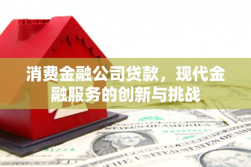 顺河消费金融公司贷款，现代金融服务的创新与挑战