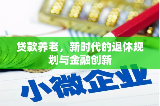 海陵贷款养老，新时代的退休规划与金融创新