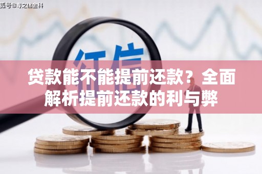 龙泉驿贷款能不能提前还款？全面解析提前还款的利与弊