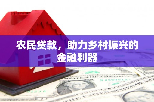 海安农民贷款，助力乡村振兴的金融利器