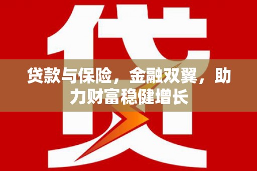伊川贷款与保险，金融双翼，助力财富稳健增长