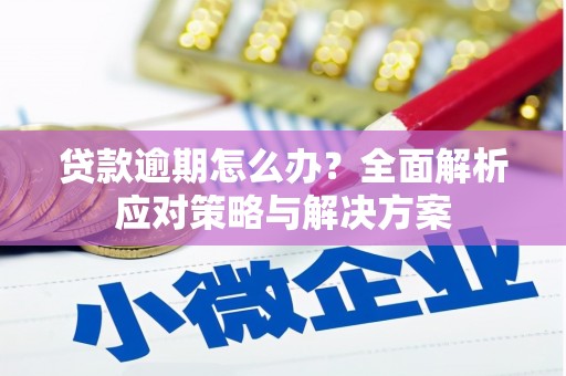 连江贷款逾期怎么办？全面解析应对策略与解决方案