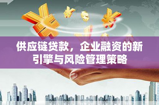 洛川供应链贷款，企业融资的新引擎与风险管理策略