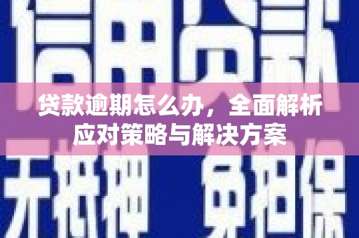 山海关贷款逾期怎么办，全面解析应对策略与解决方案